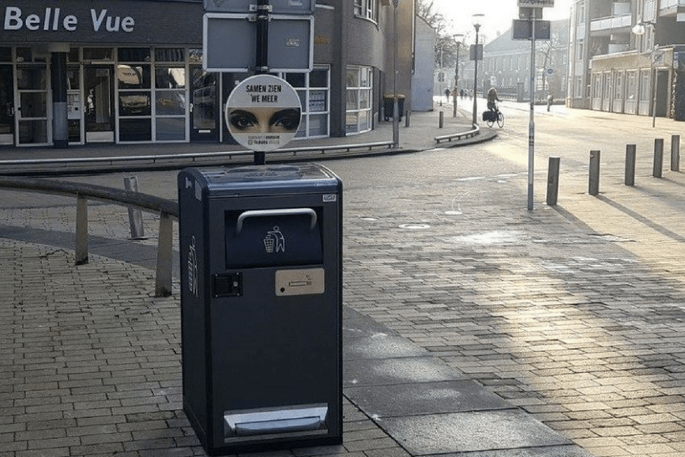 Bigbelly nieuwe aanwinst voor de gemeente Tilburg