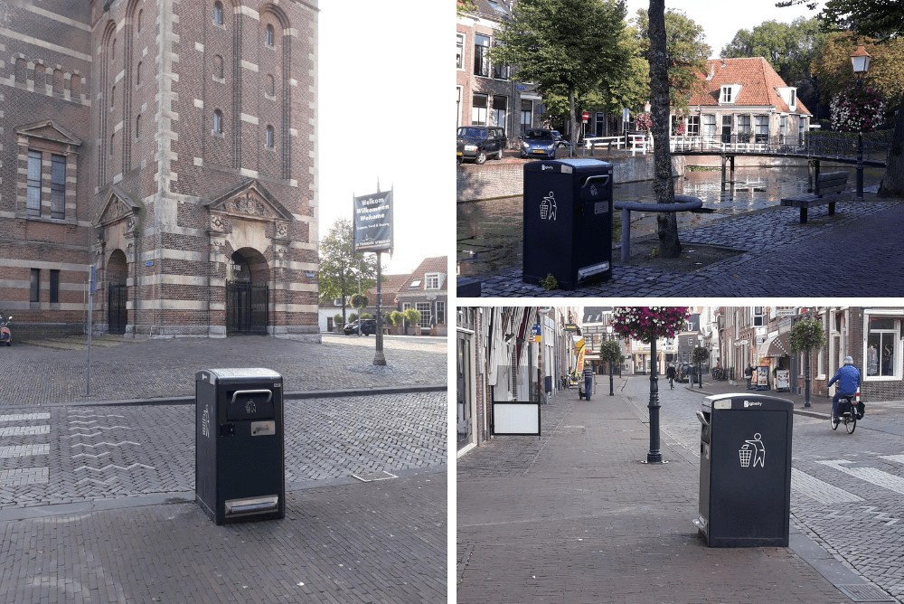 Bigbelly maakt einde aan uitpuilende afvalbakken in Hoorn