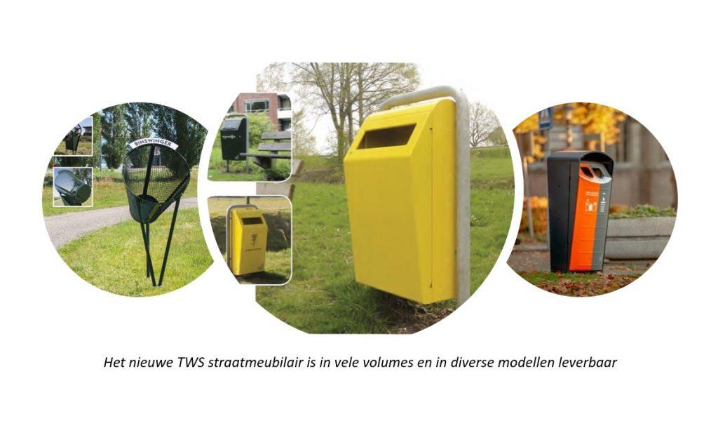 TWS introduceert nieuwe afvalbakken voor de openbare ruimte